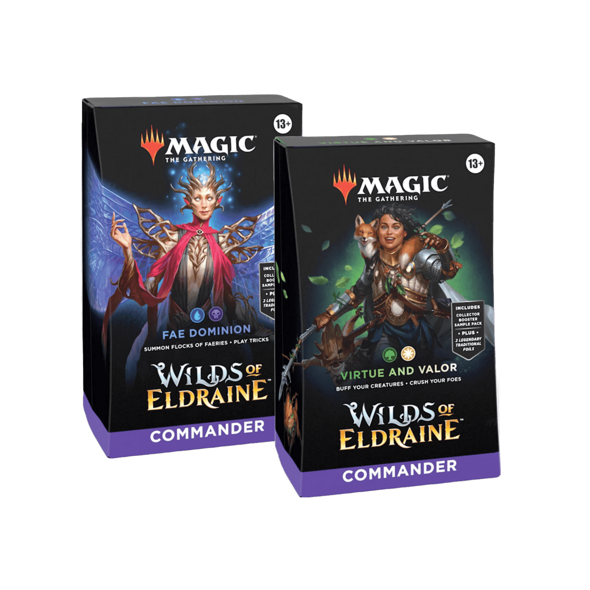 Wilds of Eldraine Single Commander Deck | MTG | New - Fae Dominion