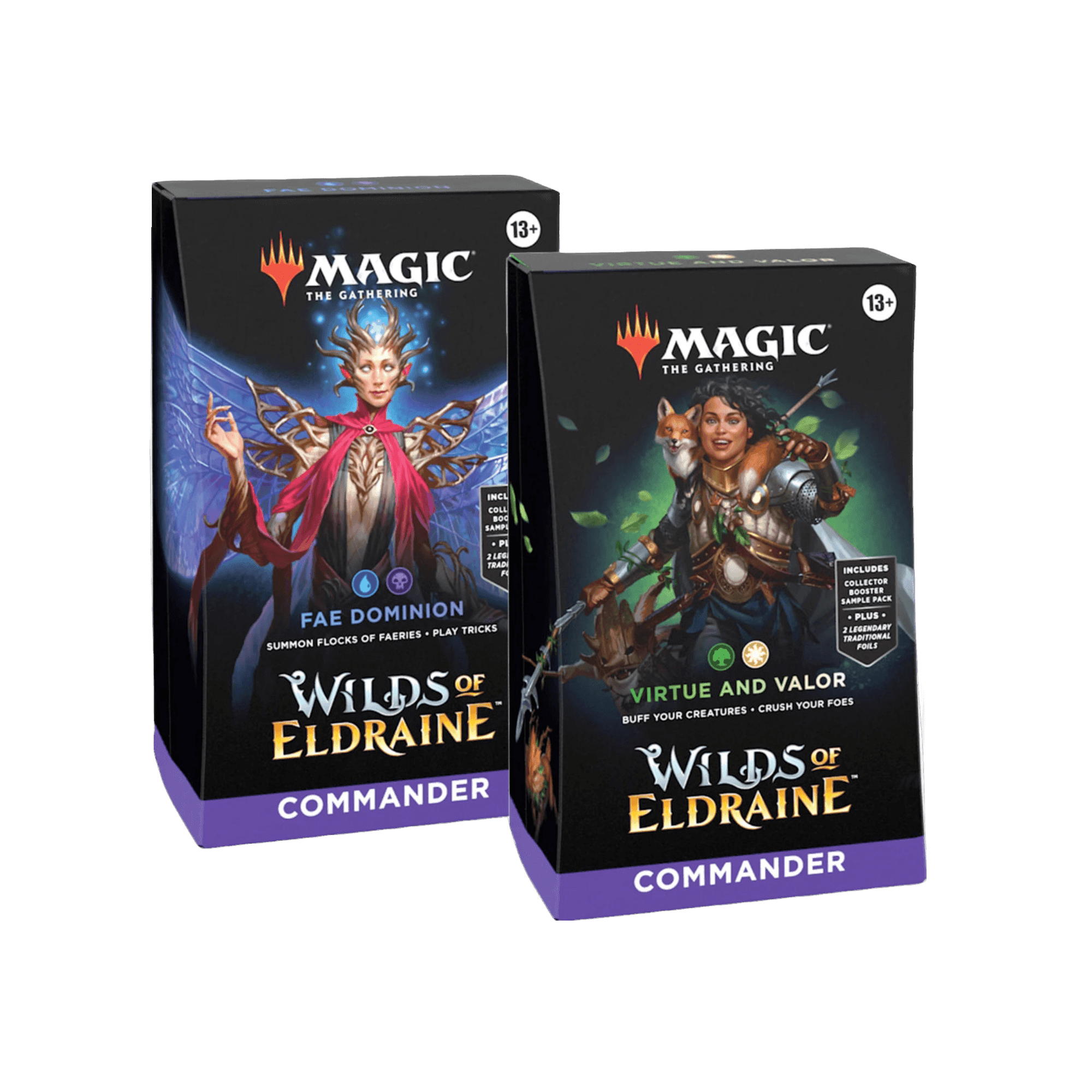 Wilds of Eldraine Single Commander Deck | MTG | New - Fae Dominion