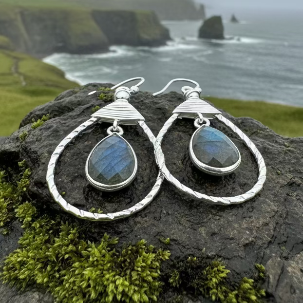 Delyth Celtic Earrings