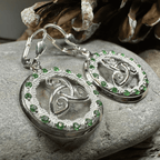 Makailyn Trinity Knot Earrings - 