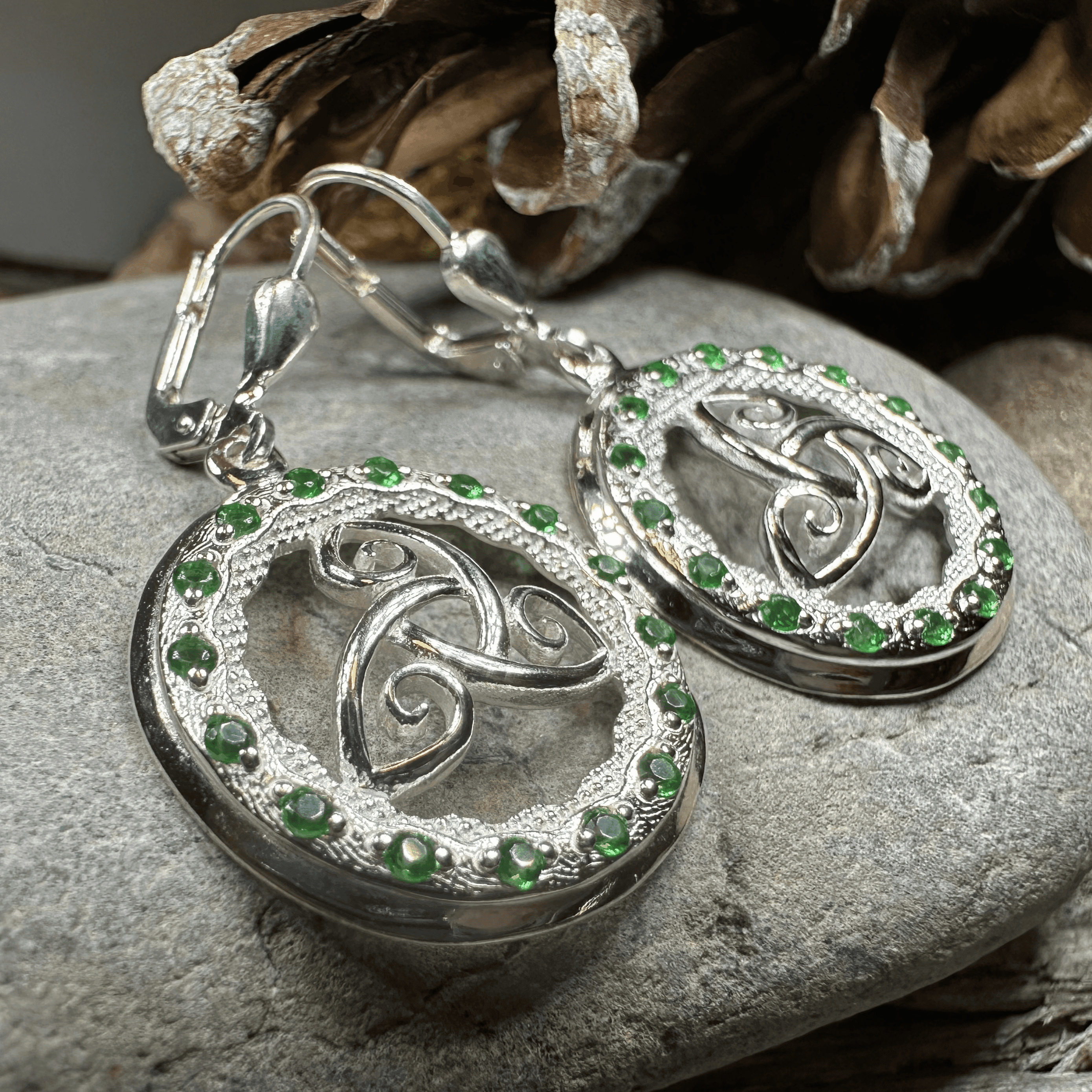 Makailyn Trinity Knot Earrings - 