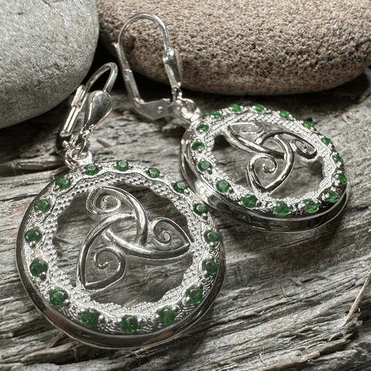 Makailyn Trinity Knot Earrings - 