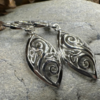 Marquise Trinity Knot Earrings