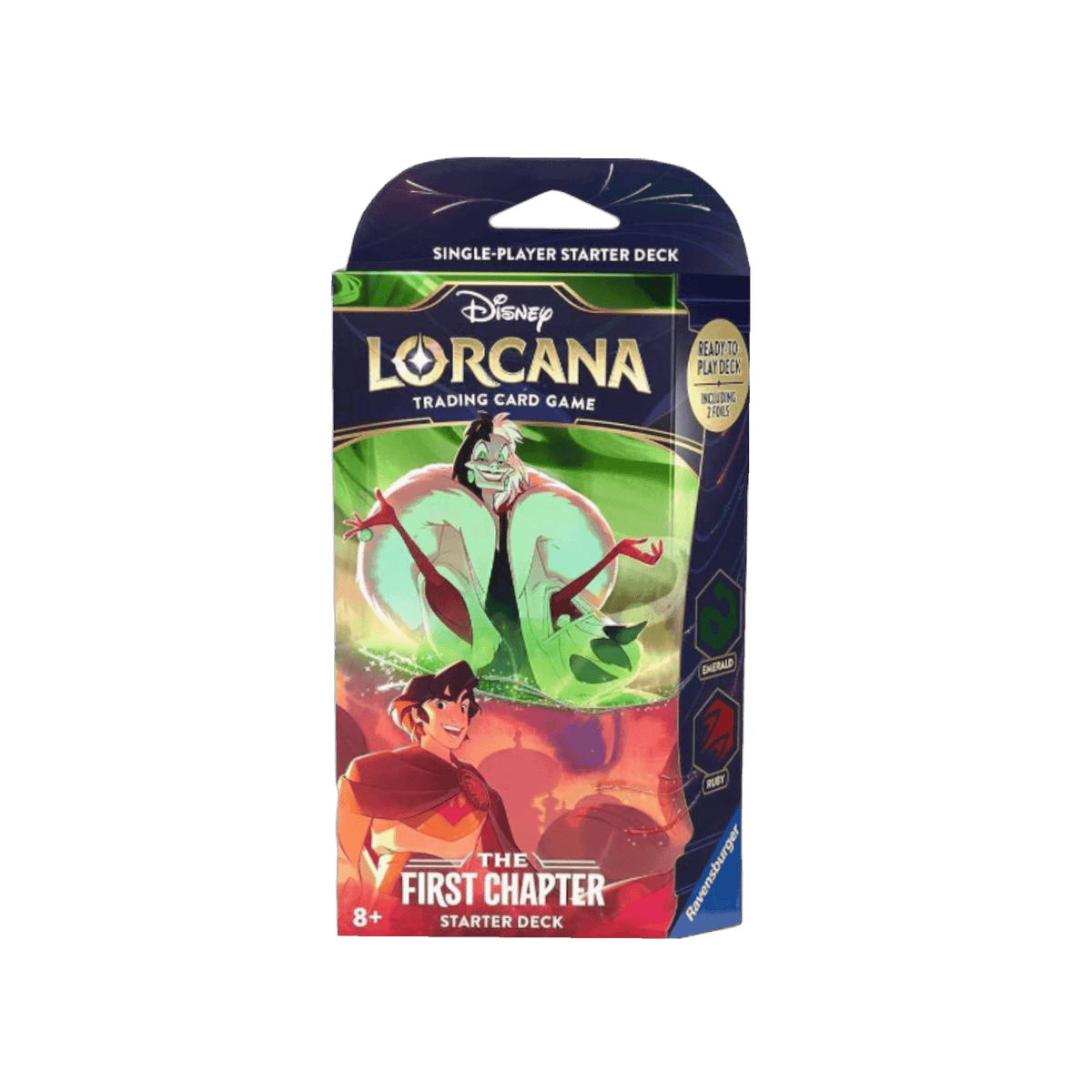 The First Chapter Starter Decks | Lorcana | New - Ruby & Emerald