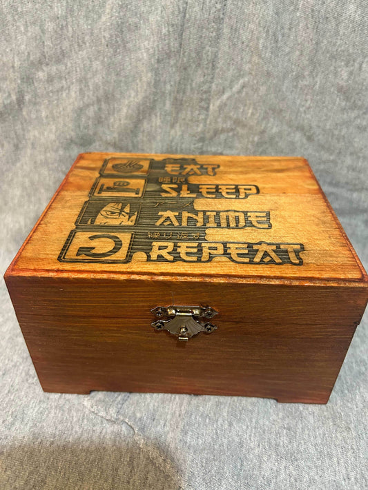 Eat Sleep Anime Repeat Box - 