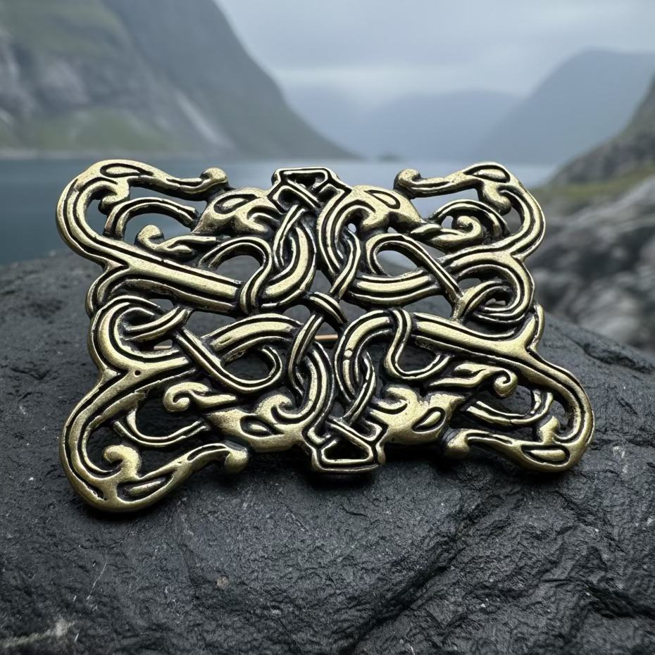 Neart Celtic Penannular Brooch