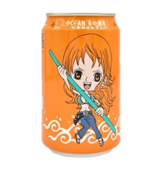 Ocean Bomb One Piece Sparkling Water Nami Mango Flavor (330ml) (Taiwan) - 