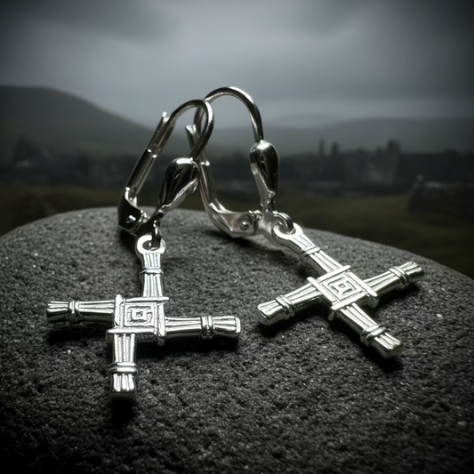 Saint Brigid's Cross Earrings