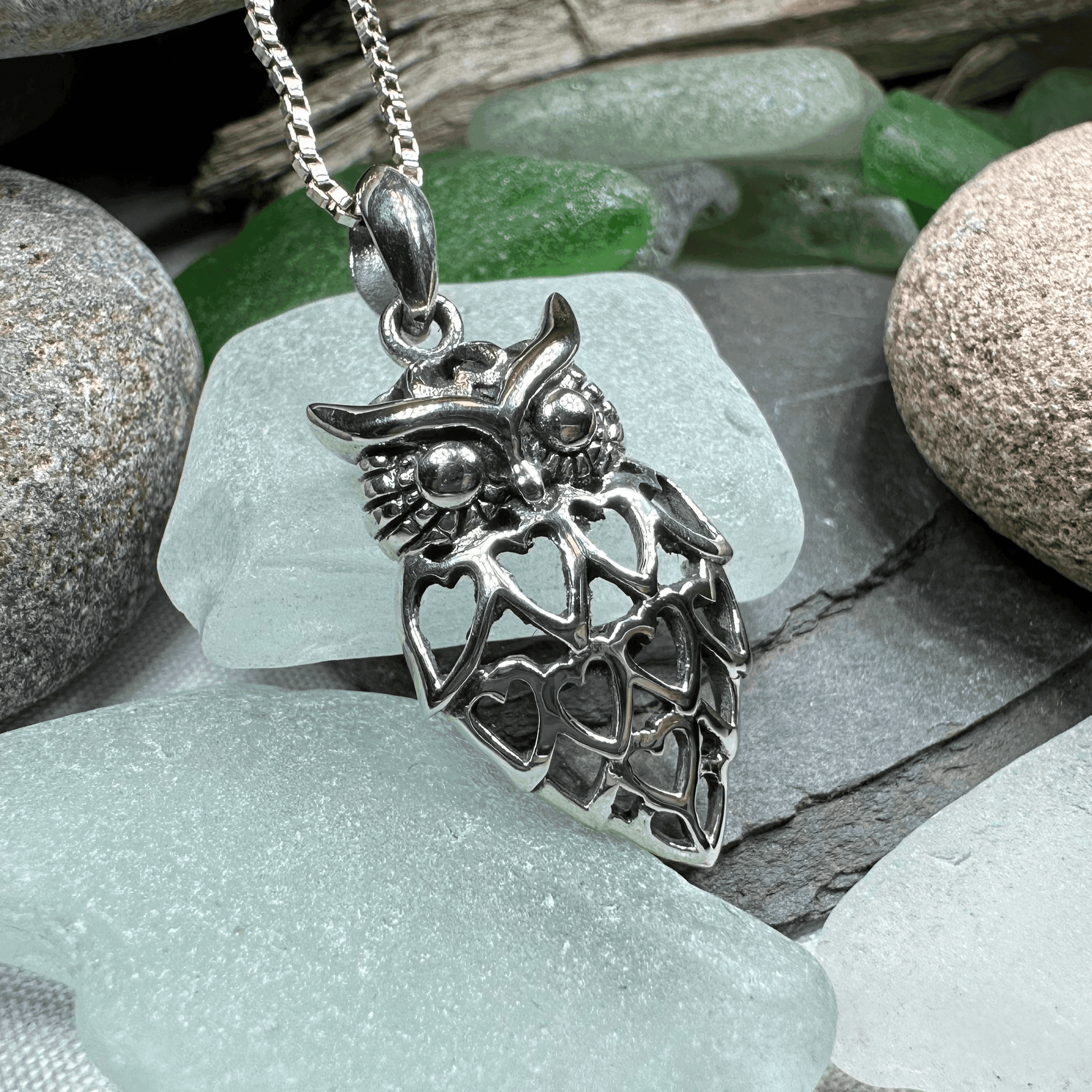 Eagna Owl Lover Necklace - 18
