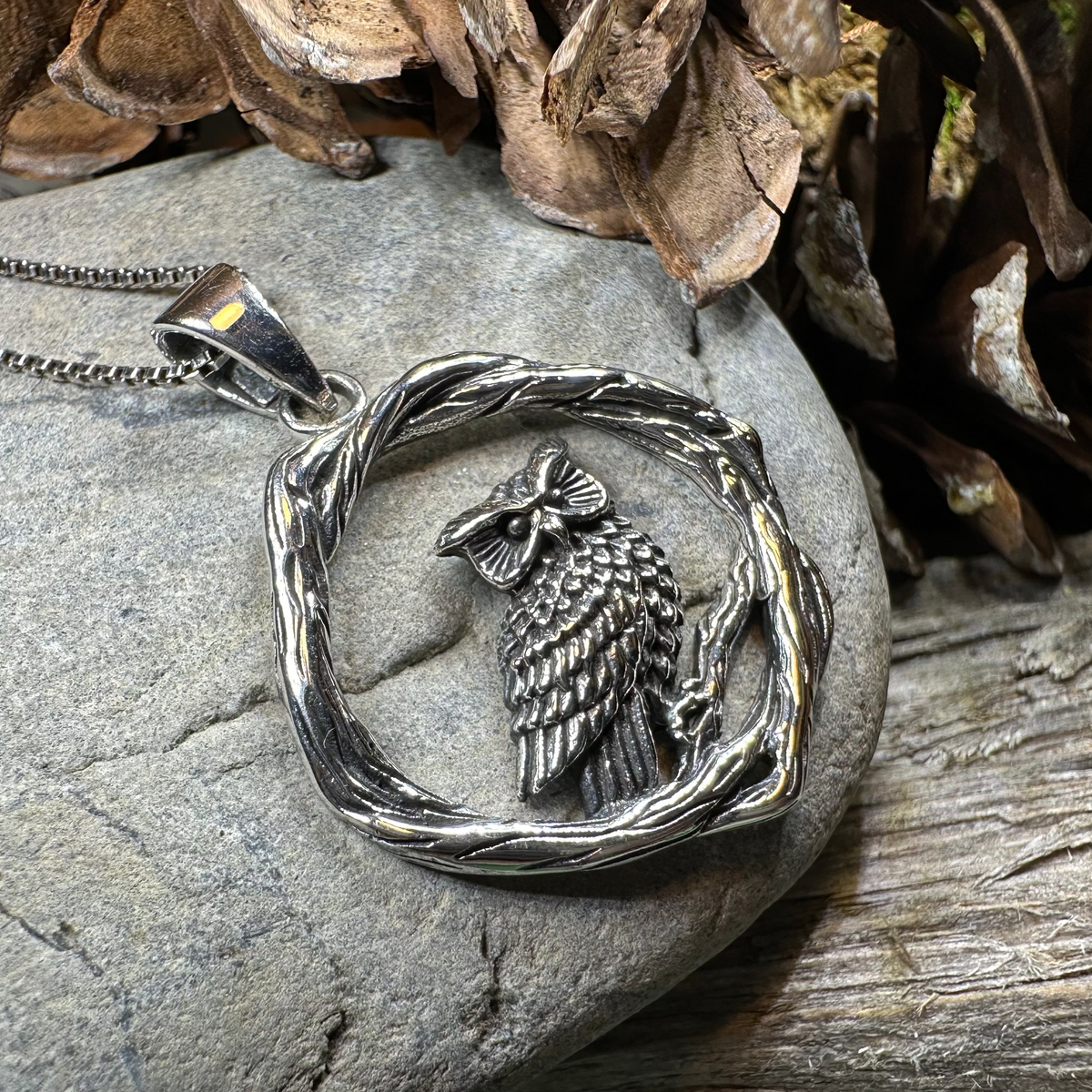Nightwatcher Owl Necklace