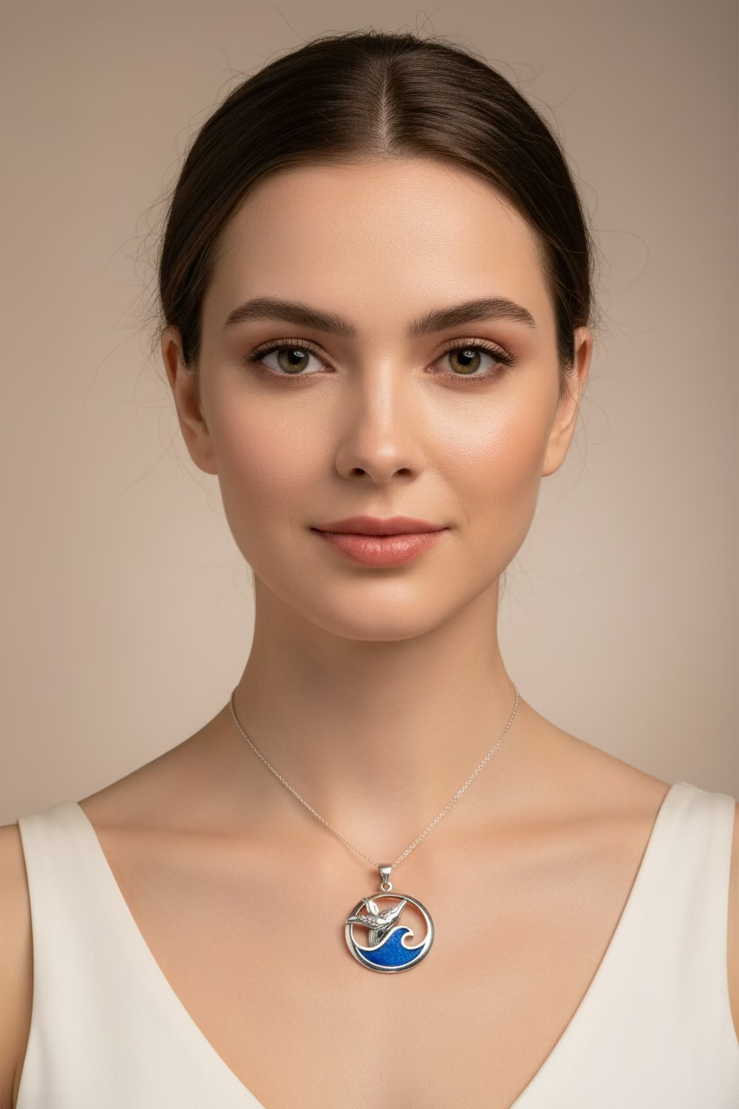 Ocean Whale Necklace