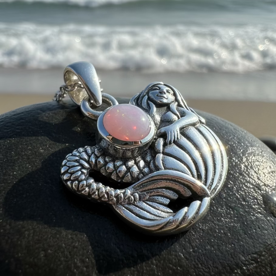 Pink Mermaid Necklace