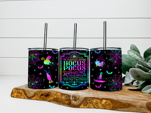 Hocus Pocus Apothecary - 12oz Low Ball Tumbler