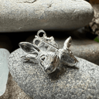 Thistledown Rabbit Post Earrings - 