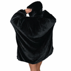 Original Oversized Microfiber & Sherpa Wearable Blanket Hoodie for Kids & Adults | OLM Toys