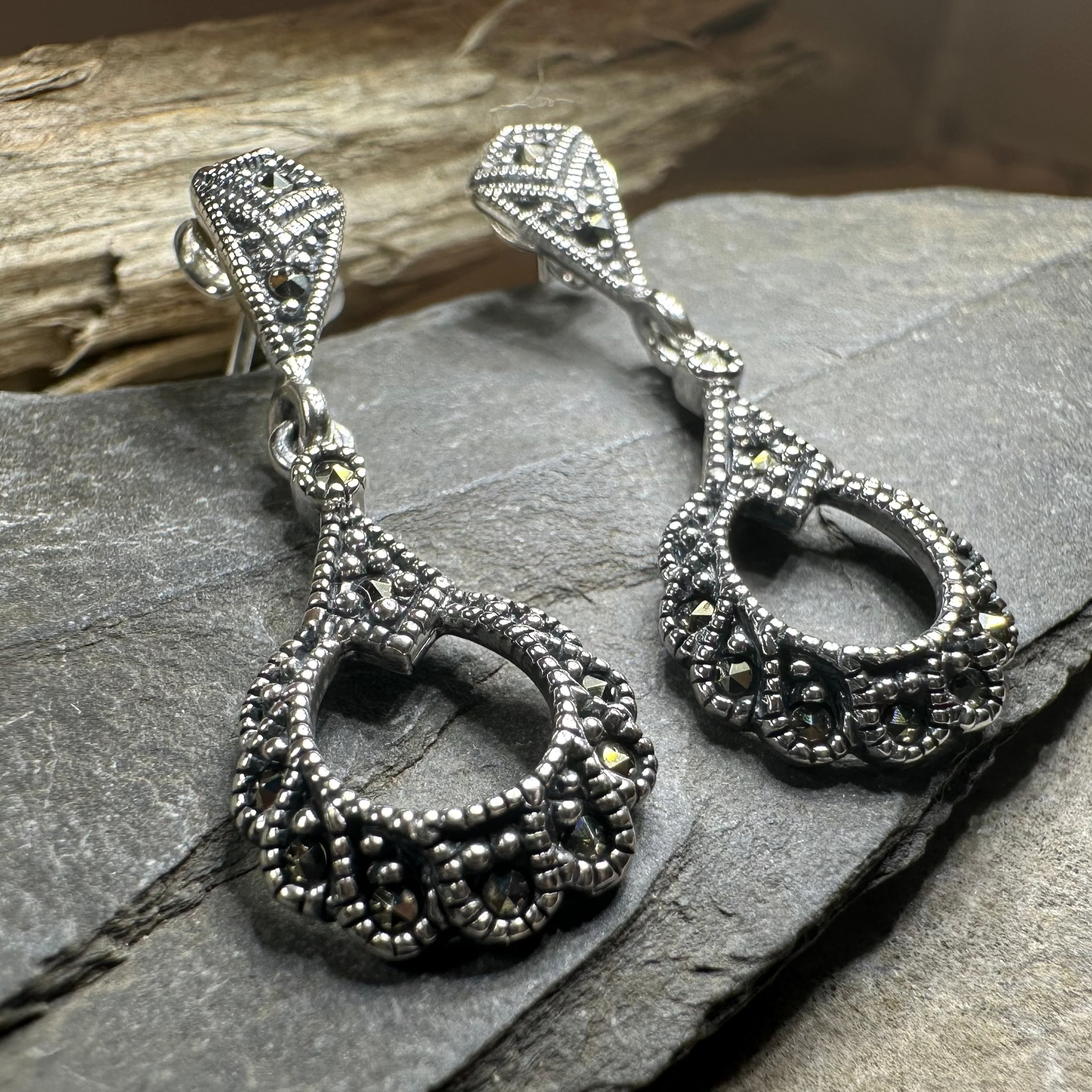 Rhoslyn Trinity Knot Earrings