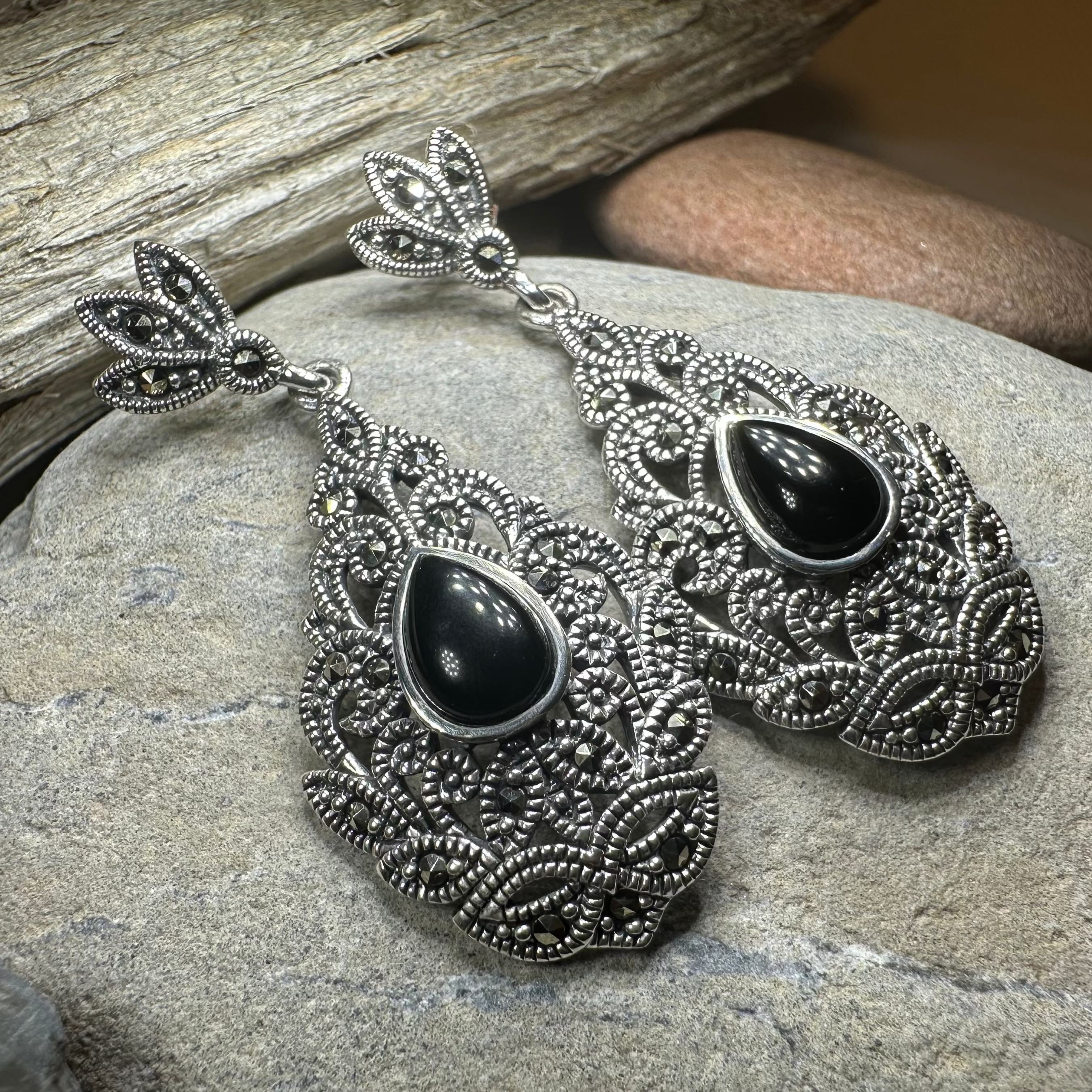 Cecette Smoky Topaz Earrings
