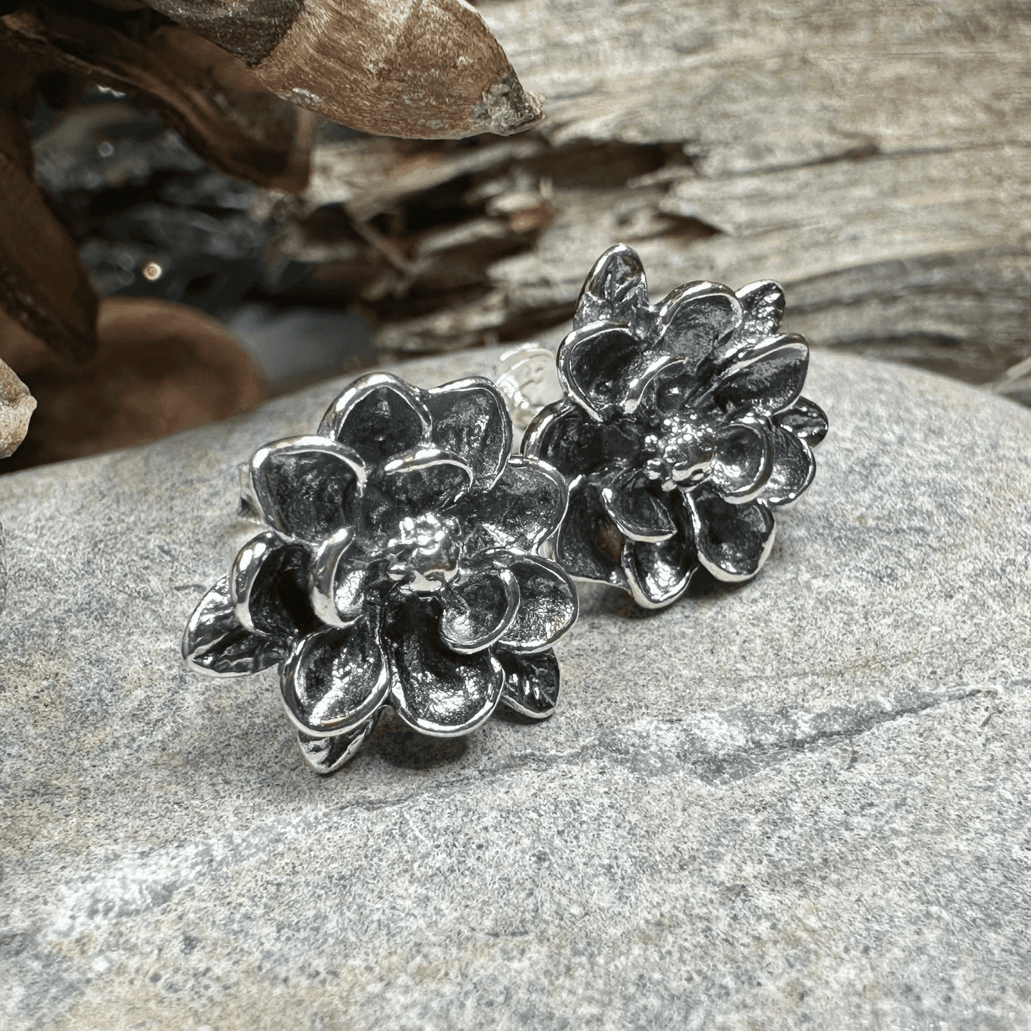 Sweet Magnolia Post Earrings - 