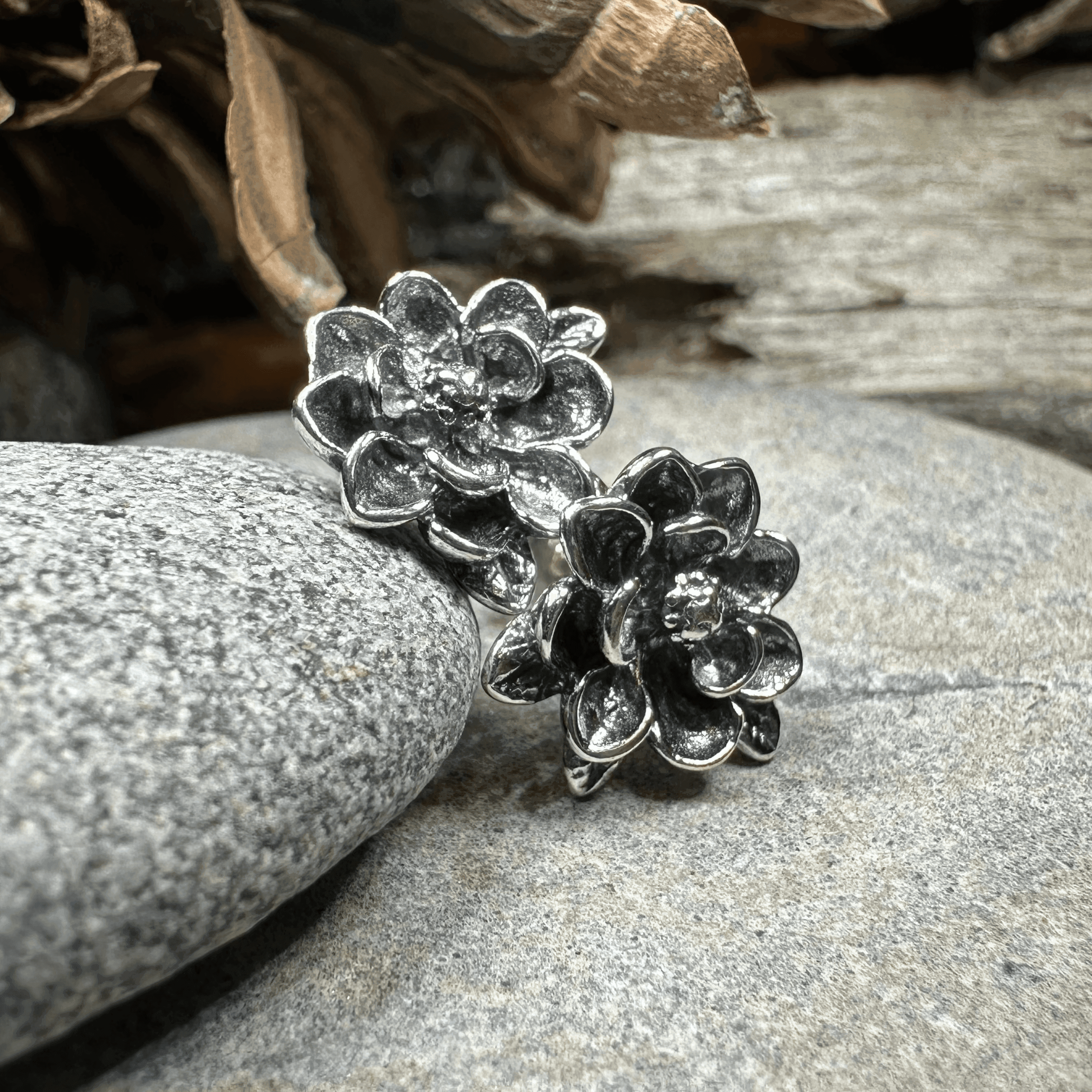 Sweet Magnolia Post Earrings - 