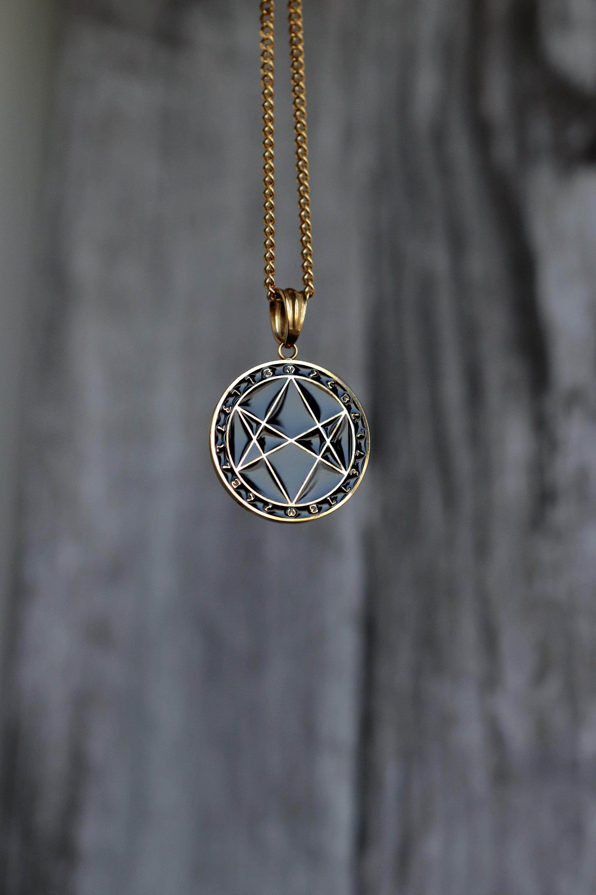 Yu-Gi-Oh!™ Seal Of Orichalcos Necklace - Black