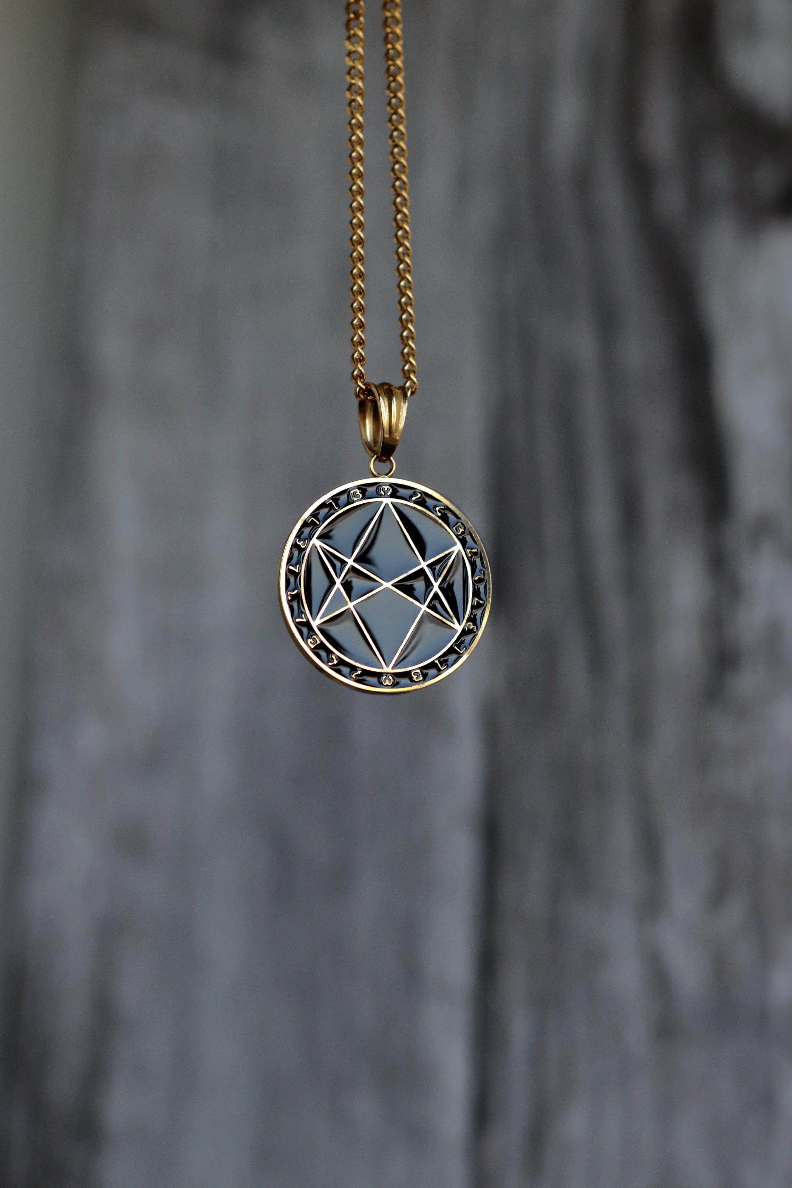 Yu-Gi-Oh!™ Seal Of Orichalcos Necklace - Black