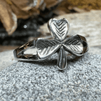 Sláinte Shamrock Celtic Ring - 5