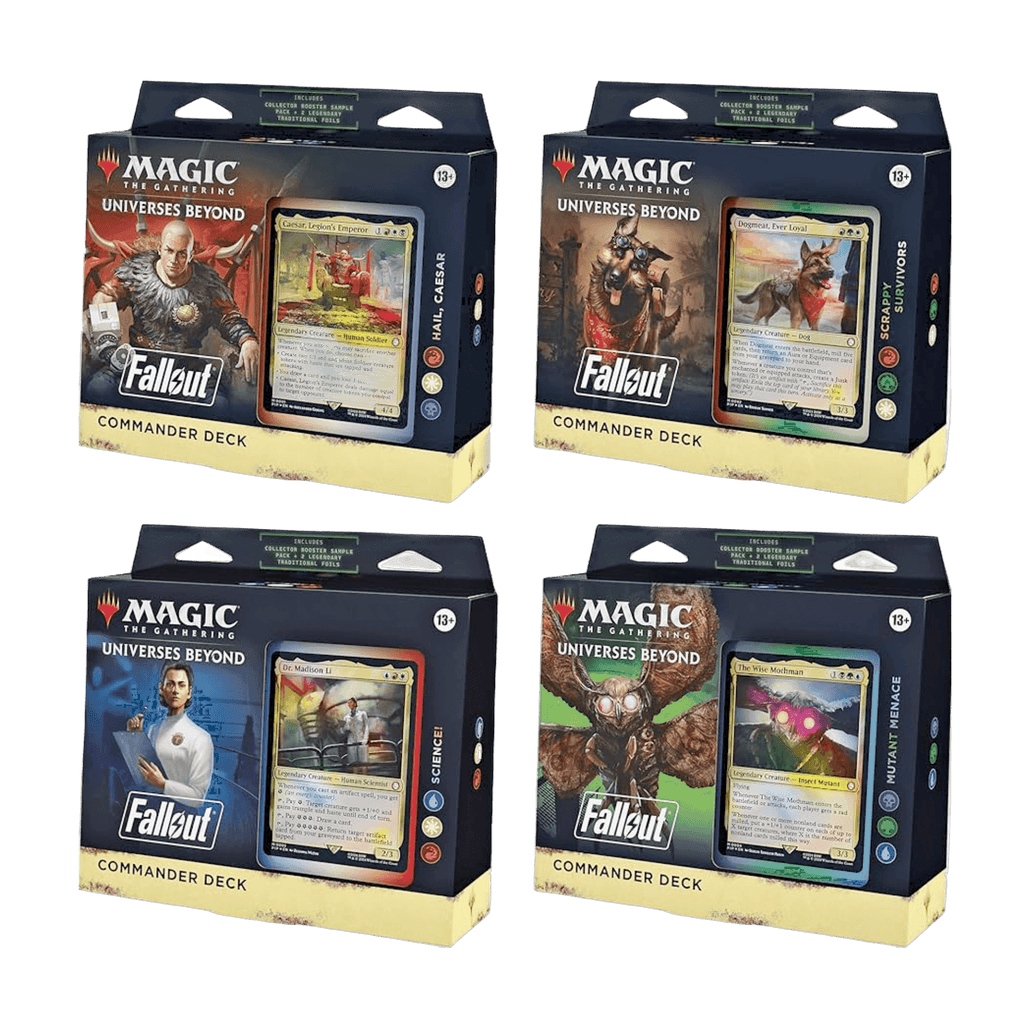 Magic Single Fallout Commander Deck | MTG | New - Science!
