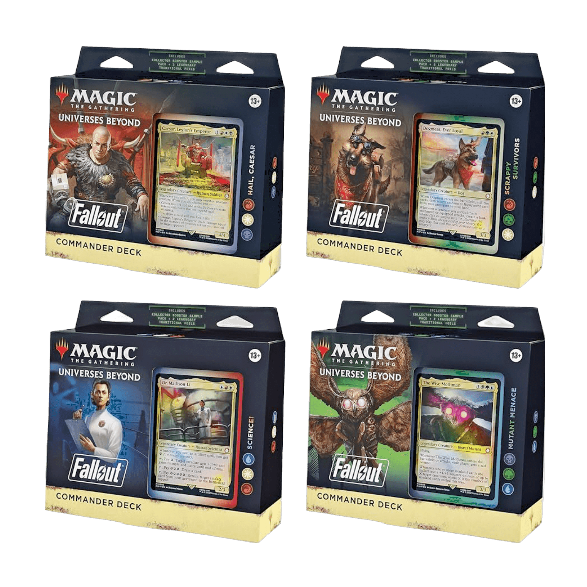 Magic Single Fallout Commander Deck | MTG | New - Science!