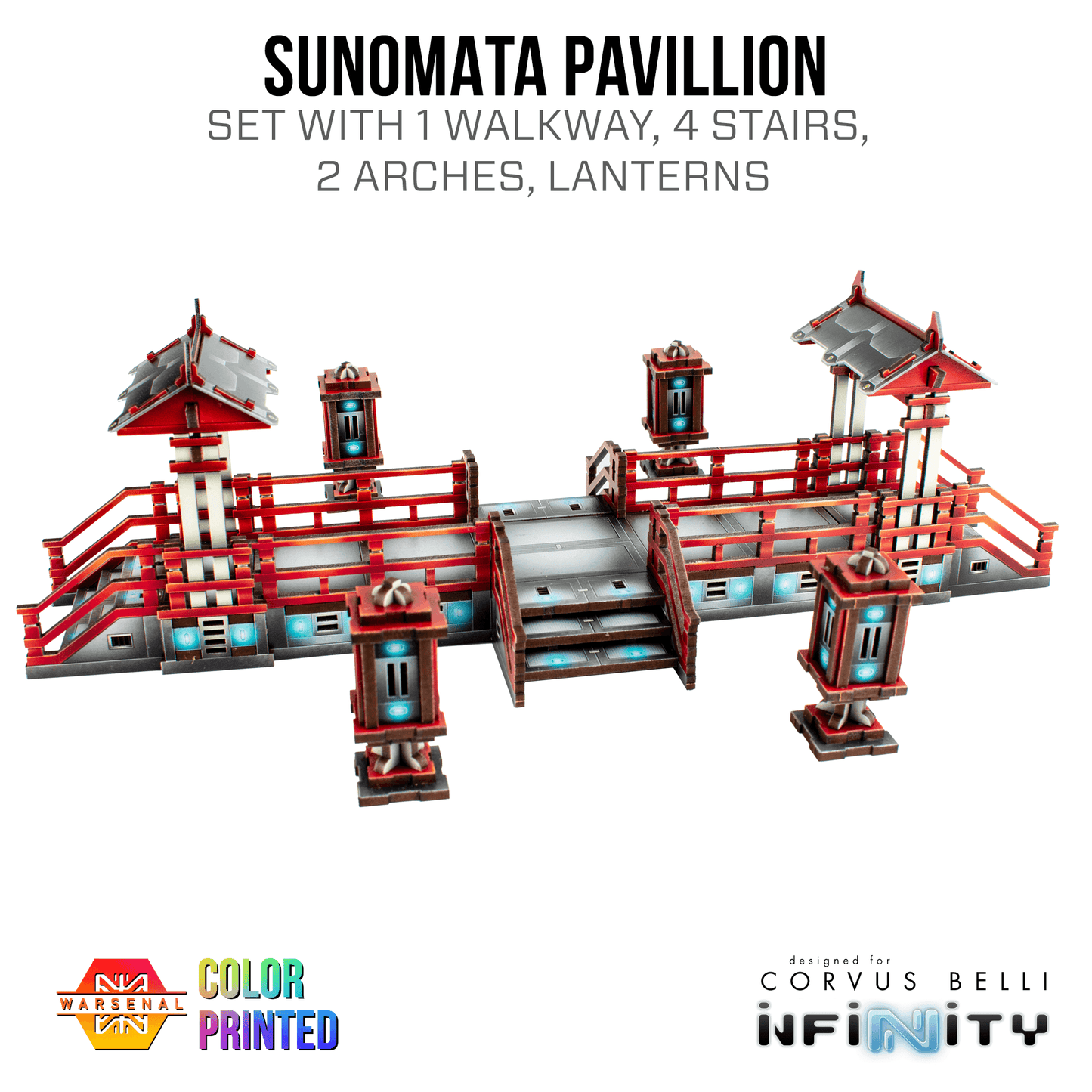 Sunomata Pavillion Set - Color Printed