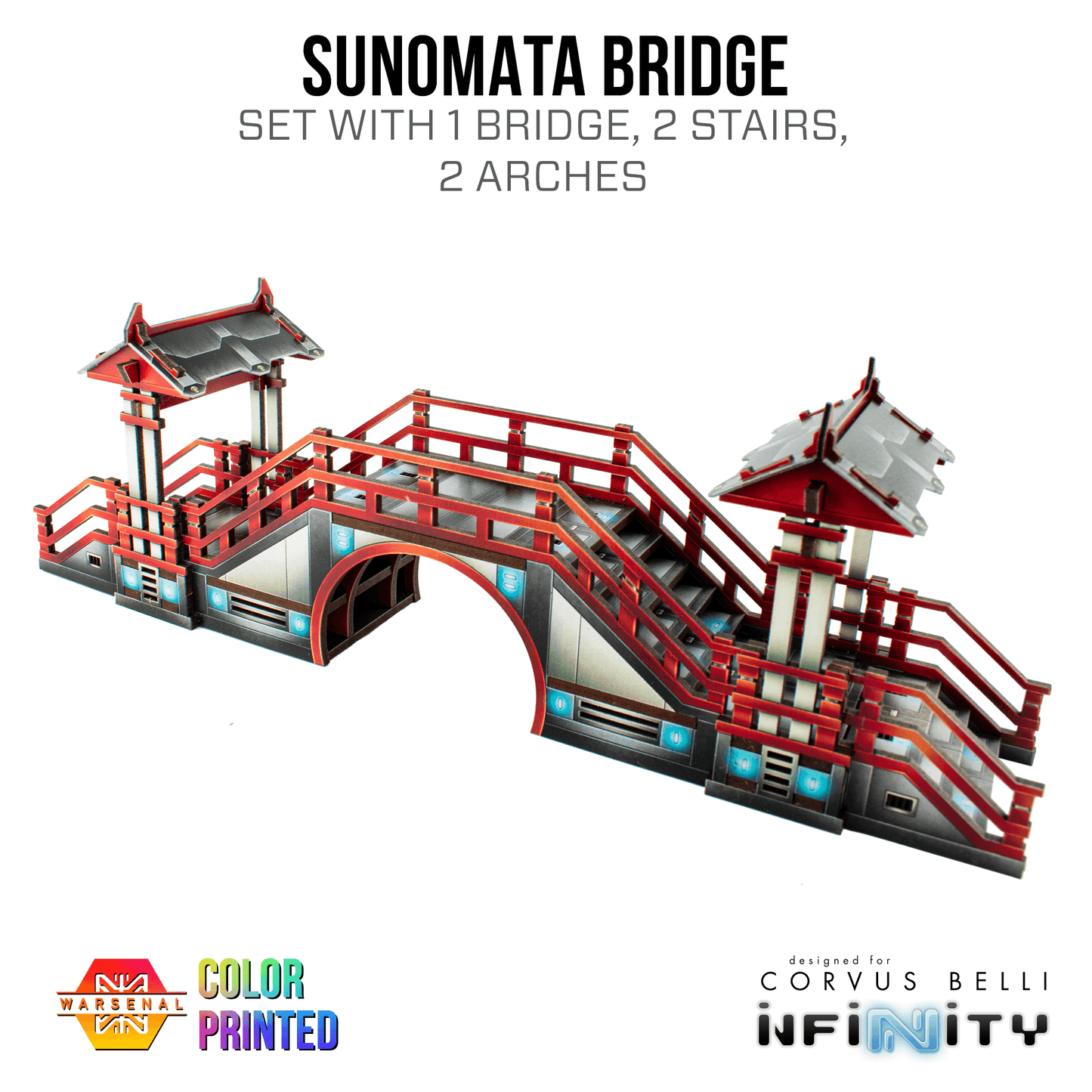 Sunomata Bridge Set - Color Printed
