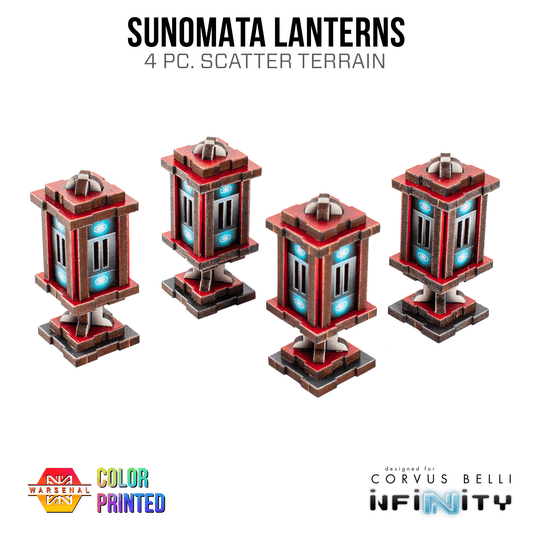 Sunomata Lanterns - Color Printed