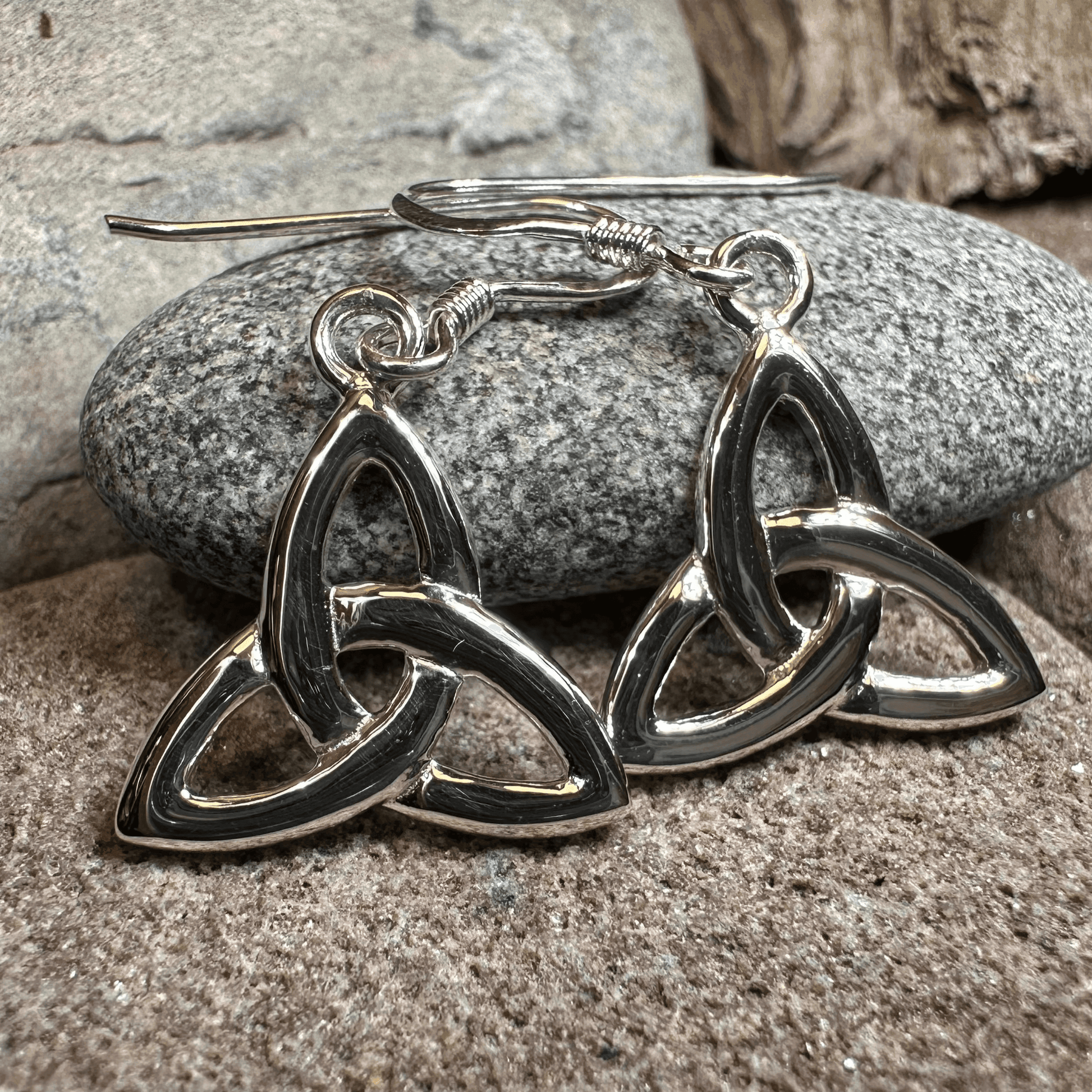 Kelly Trinity Knot Earrings - 