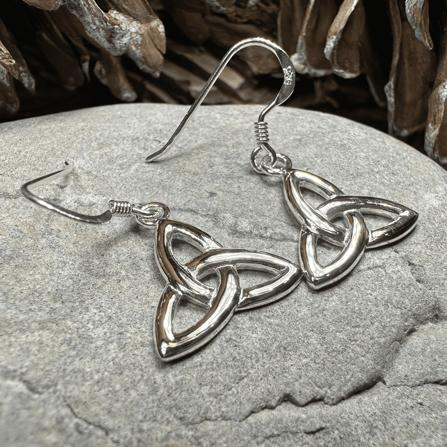 Kelly Trinity Knot Earrings - 