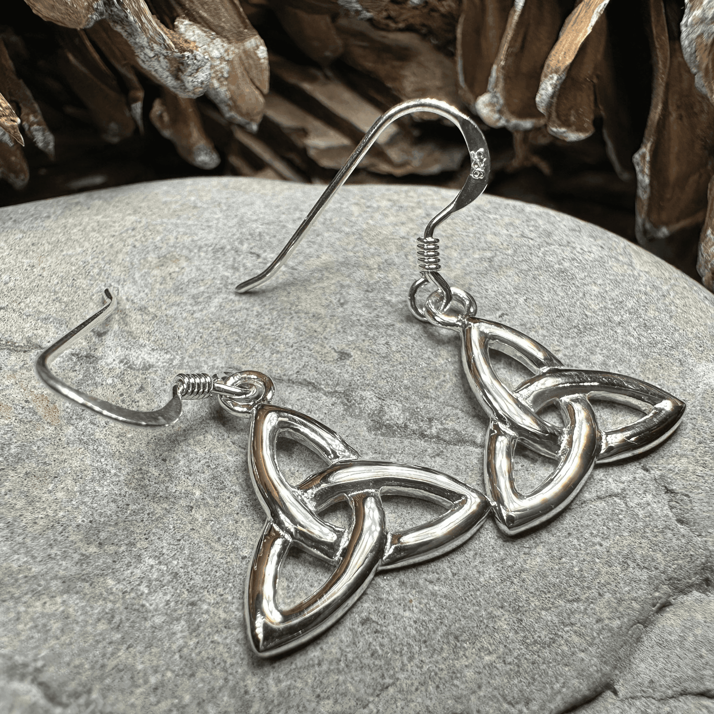 Kelly Trinity Knot Earrings - 