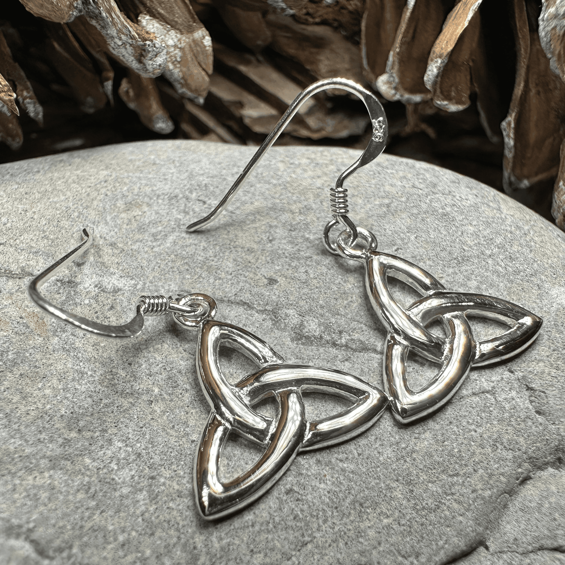 Kelly Trinity Knot Earrings - 