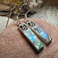 Celtic Trinity Knot Drop Earrings
