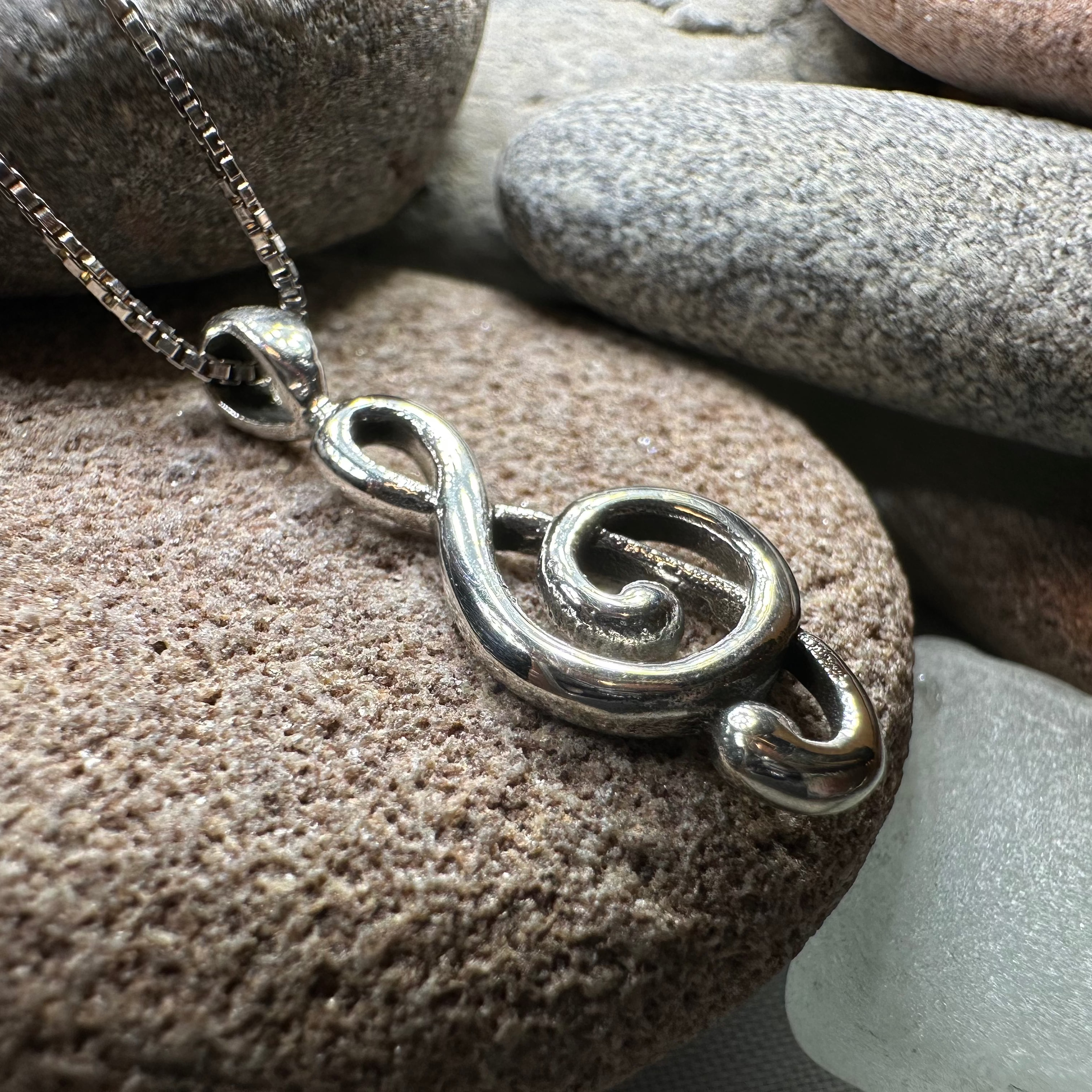 Sweet Music Note Necklace