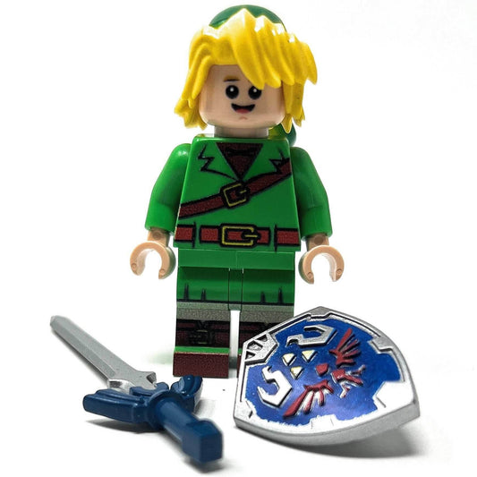 Link - Custom Legend of Zelda Minifig made using LEGO parts - 