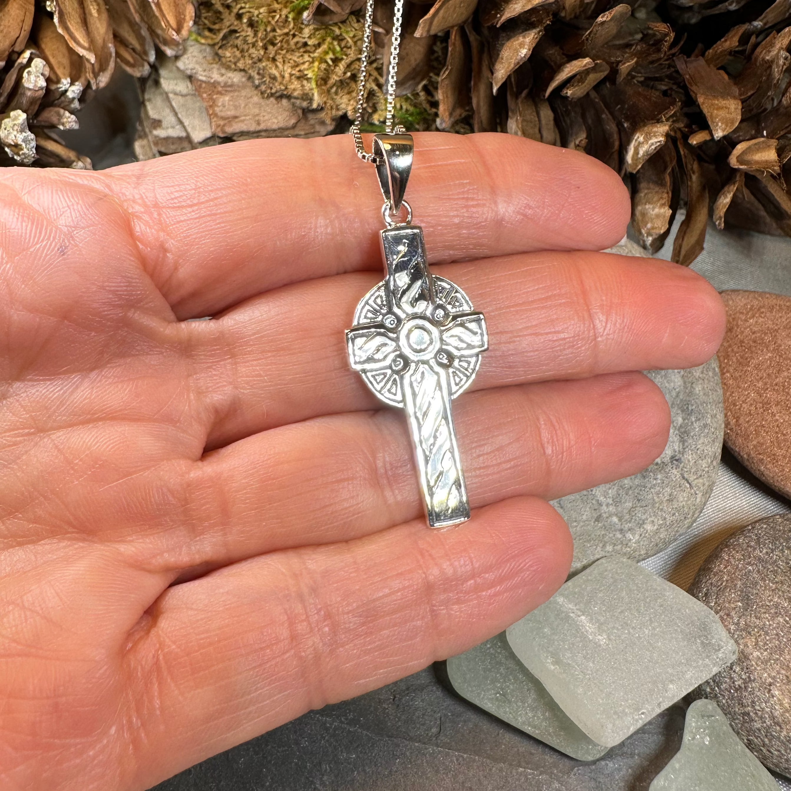 Teelin Celtic Cross Necklace