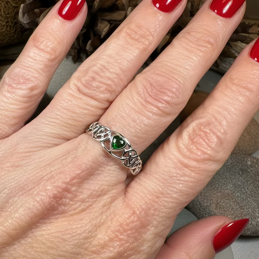 Amore Celtic Heart Ring