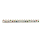 Christmas Lights Custom Printed on 1x8 Brick - B3 Customs made using LEGO part - 