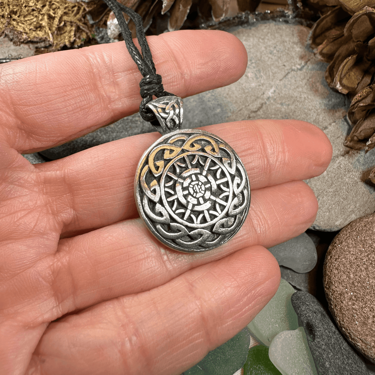 Celtic Eternity Knot Necklace - 