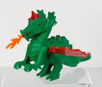 GREEN MEDIEVAL DRAGONS
