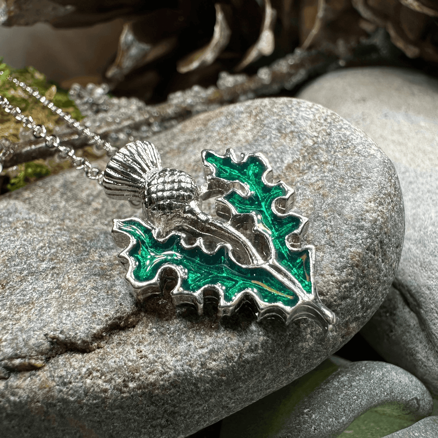 Annis Thistle Necklace - 