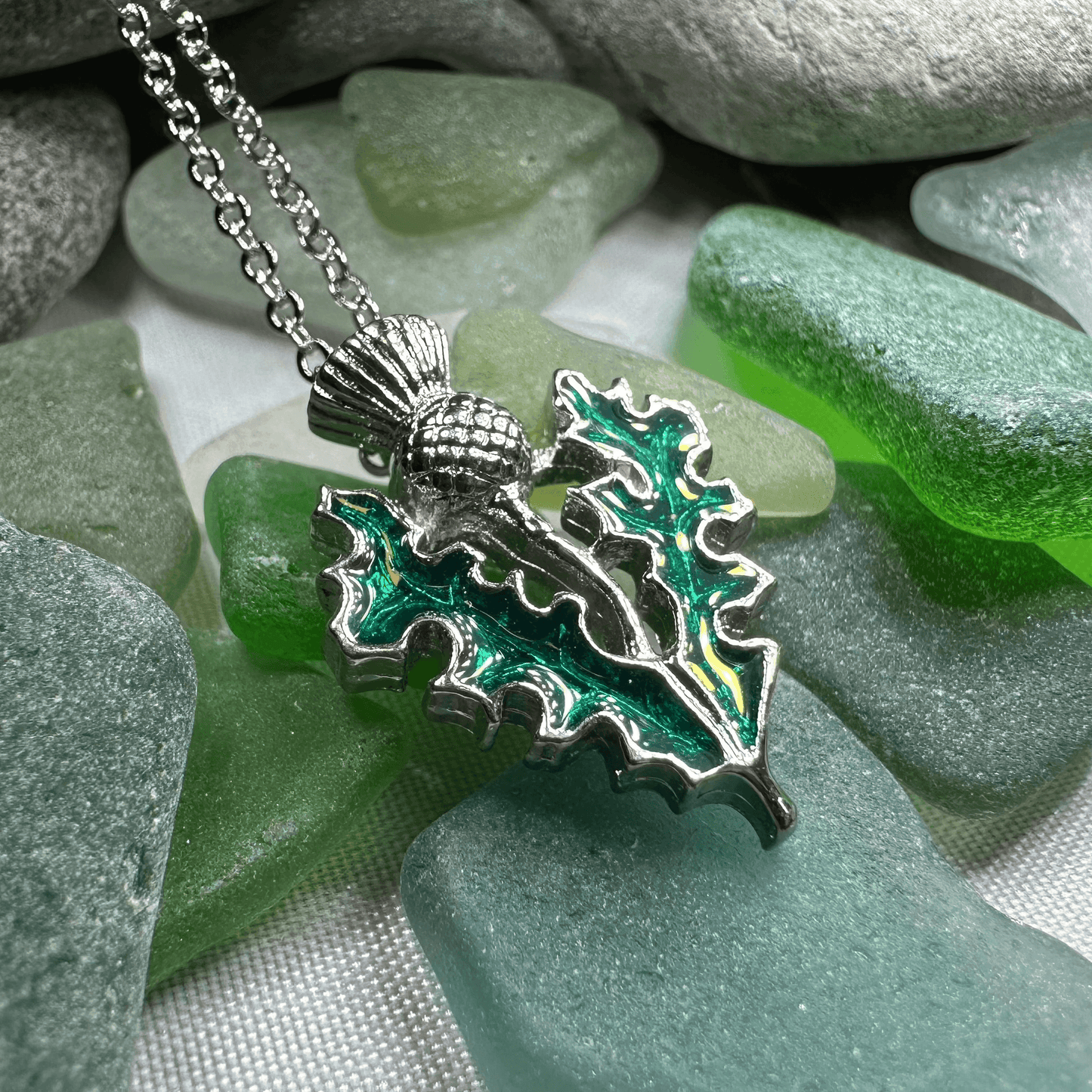 Annis Thistle Necklace - 