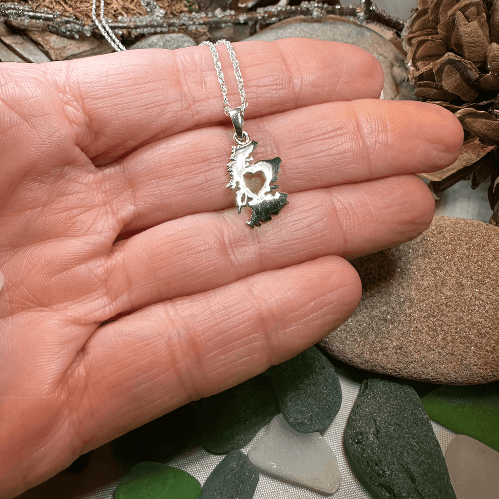 Scotland Map Necklace - 