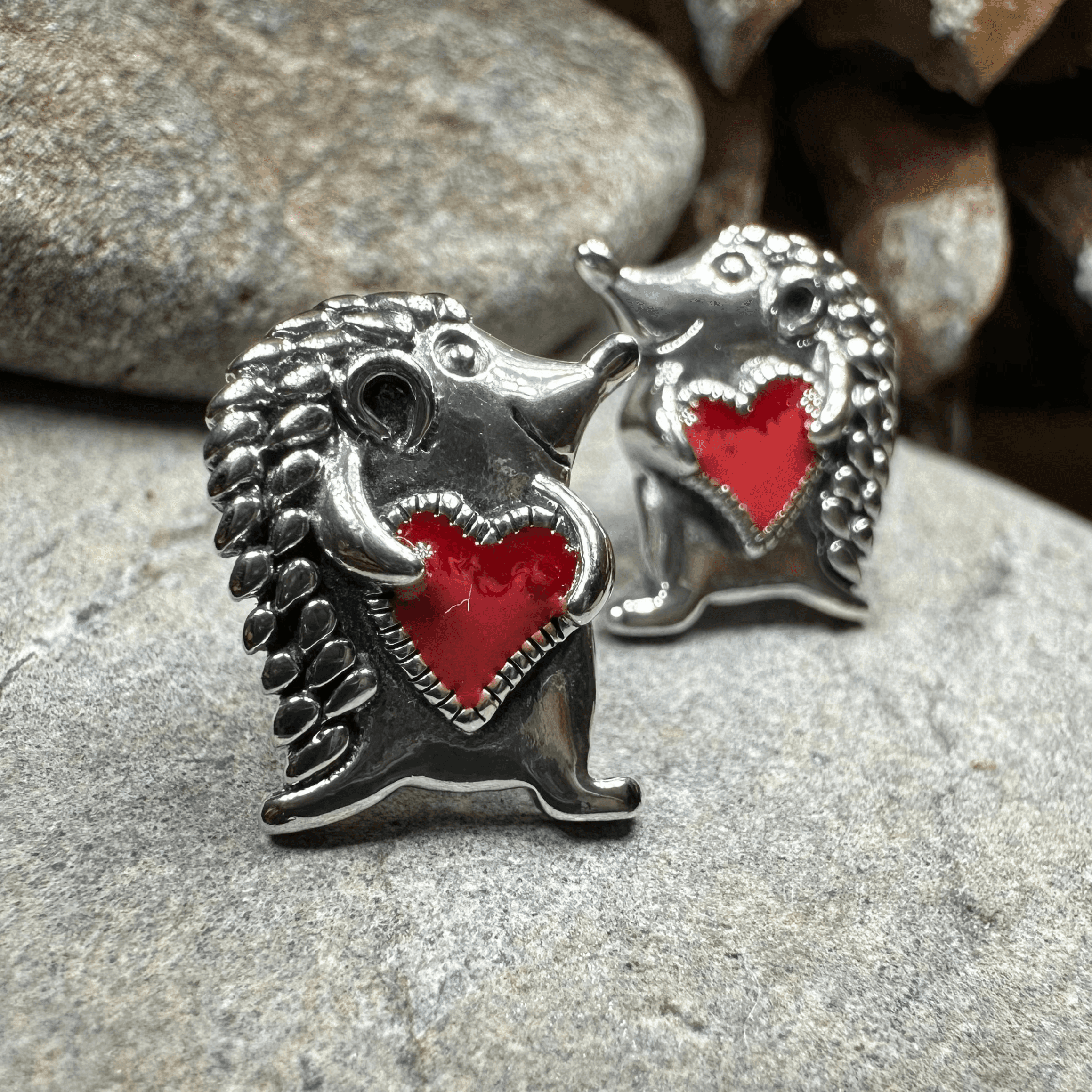 Hugs Hedgehog Earrings - 