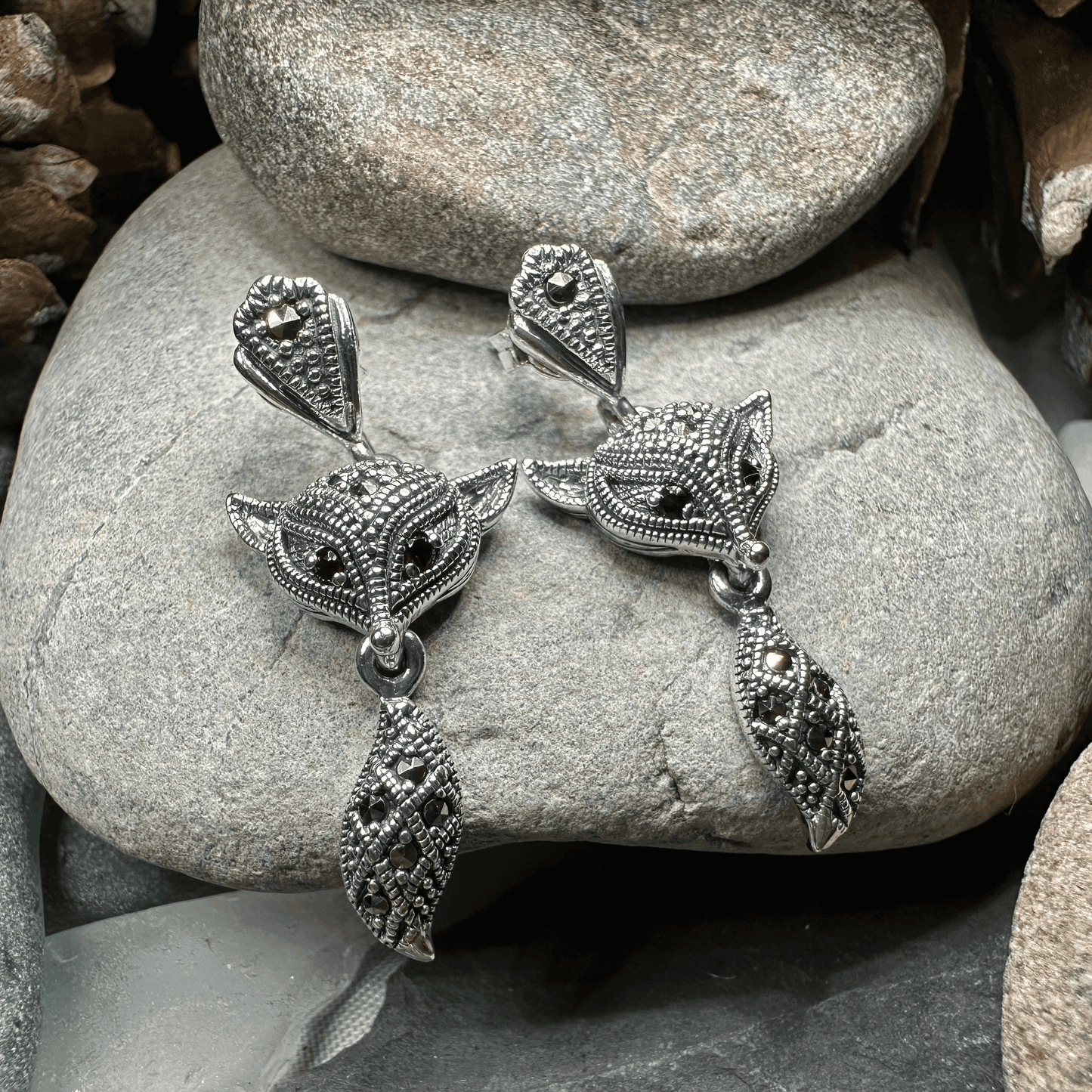 Vixen Fox Earrings - 