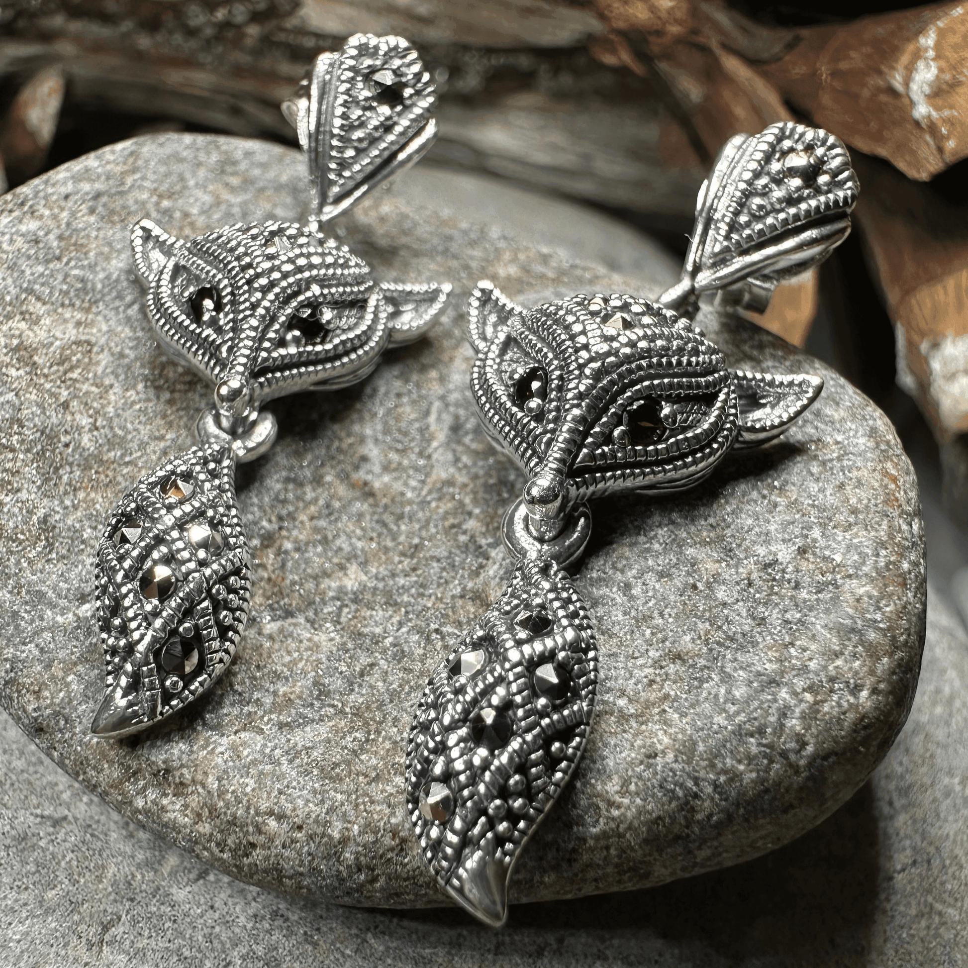 Vixen Fox Earrings - 