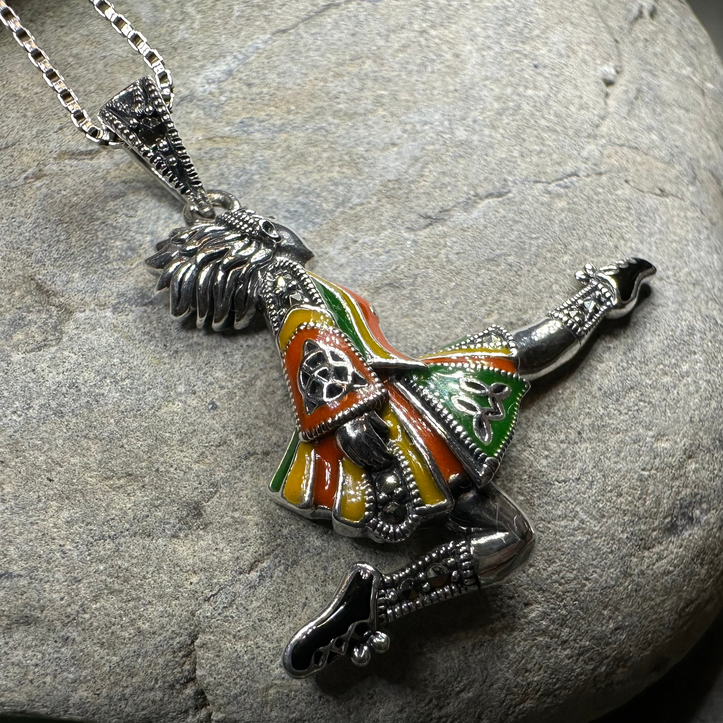 Traditional Irish Dancer Necklace